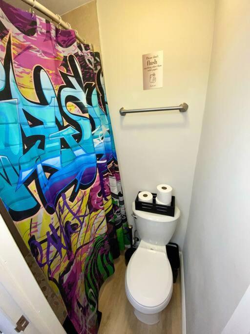 Cozy & Colorful Miami Art Canvas W/Hottub & Murals Exterior foto